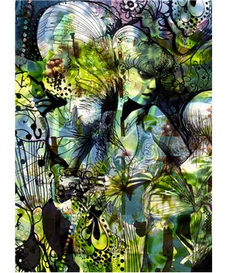 POSTER FOTOMURALE APHRODITE'S GARDEN