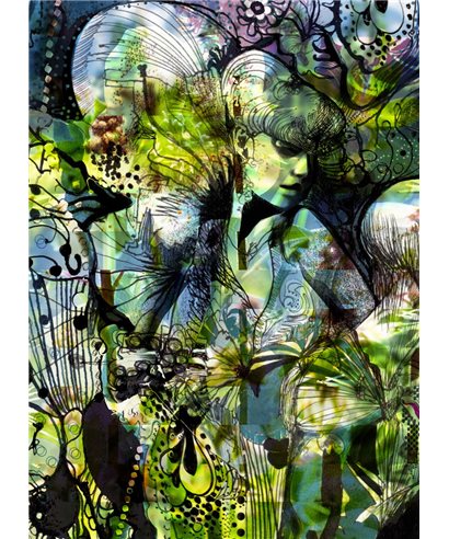 FOTOTAPETE APHRODITE'S GARDEN