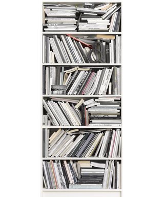 PHOTOMURAL BOOKCASE