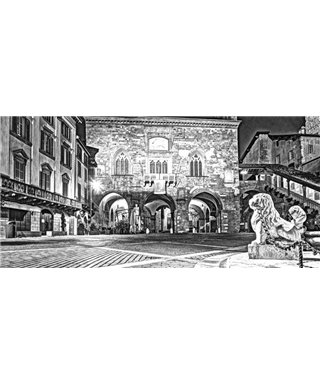 Dreamy One Bergamo Alta B&W