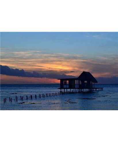 WorldTrip Huts In The Evening