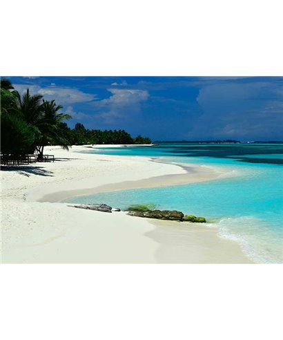 WorldTrip Maledives Plage De Sable Blanc
