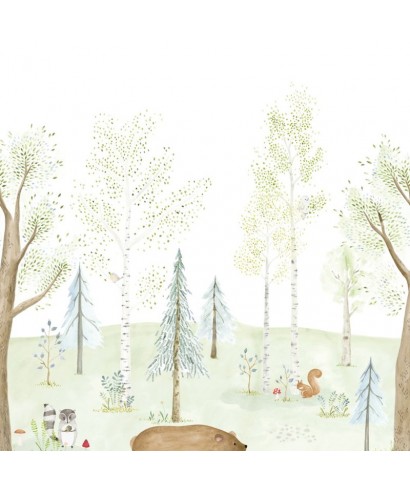 THE ENCHANTED FOREST WITH BEAR 88227303