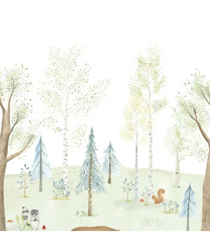 THE ENCHANTED FOREST WITH BEAR 88227304