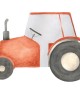 DECOR PRE-ENCOLLE RED TRACTOR 88618617