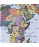 POSTER FOTOMURALE WORLD MAP