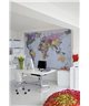POSTER FOTOMURALE WORLD MAP