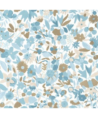 NAIVETE BLEU BEIGE DORE