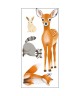 DECOR PRE ENCOLLE ANIMAUX DE LA FORET 105873020
