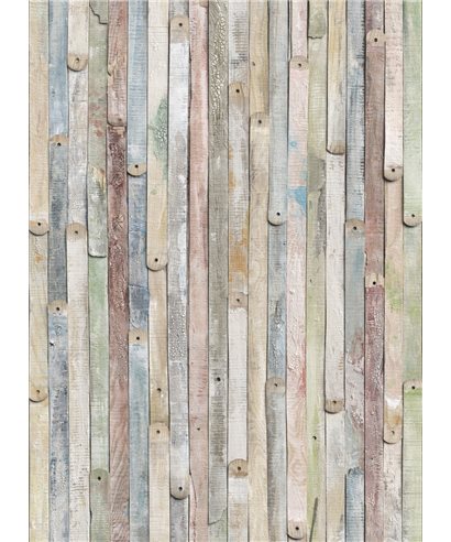 POSTER FOTOMURALE VINTAGE WOOD 