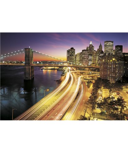 POSTER FOTOMURALE NEW YORK CITY LIGHTS