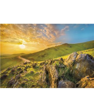 POSTER FOTOMURALE MOUNTAIN MORNING