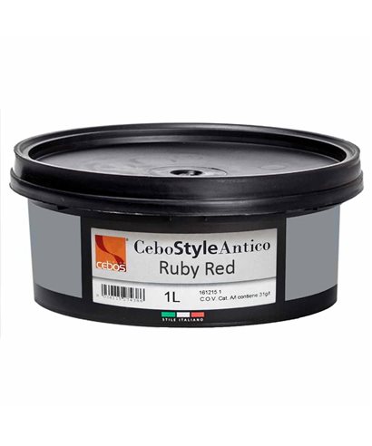CEBOS CEBOSTYLE ANTIQUE RUBY RED 1lt.