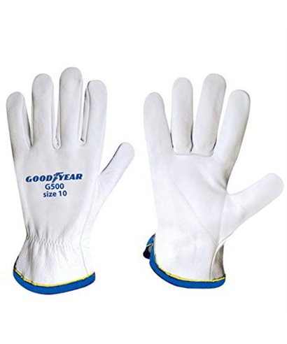 GLOVES LEATHER GOODYEAR G500